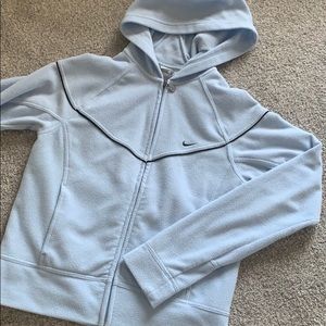 Nike zip up fleece hoodie